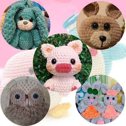 Buy Safety Eyes Amigurumi | Amigurumi Eyes Safety Plastic Toys - 20pcs