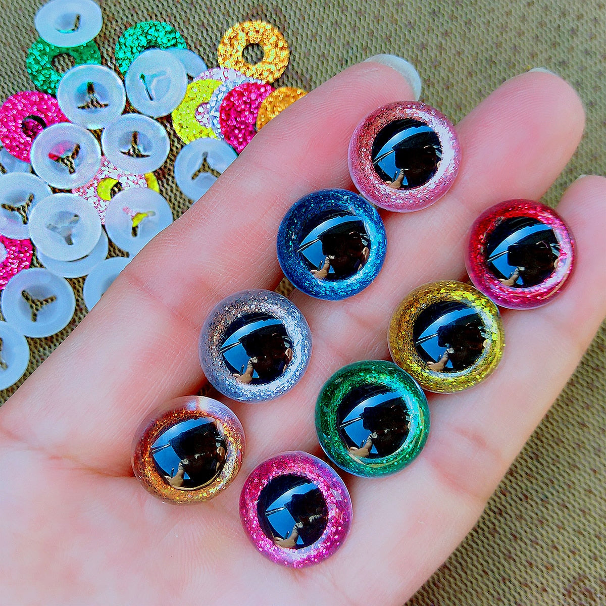 Buy Safety Eyes Amigurumi | Amigurumi Eyes Safety Plastic Toys - 20pcs