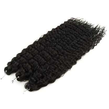 Synthetic Curly Hair 24 Inch Water Wave - Synthetic Braiding Hair(for