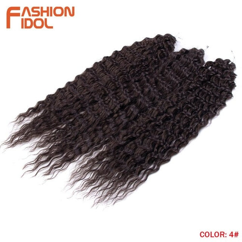 Synthetic Curly Hair 24 Inch Water Wave - Synthetic Braiding Hair(for