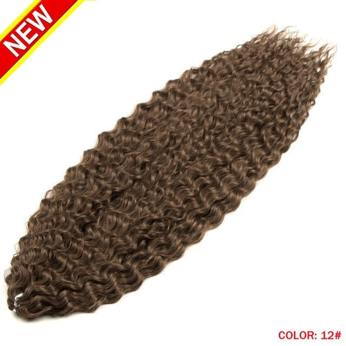 Synthetic Curly Hair 24 Inch Water Wave - Synthetic Braiding Hair(for