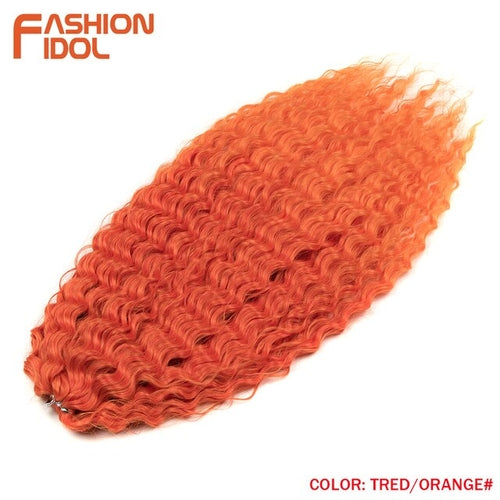 Synthetic Curly Hair 24 Inch Water Wave - Synthetic Braiding Hair(for