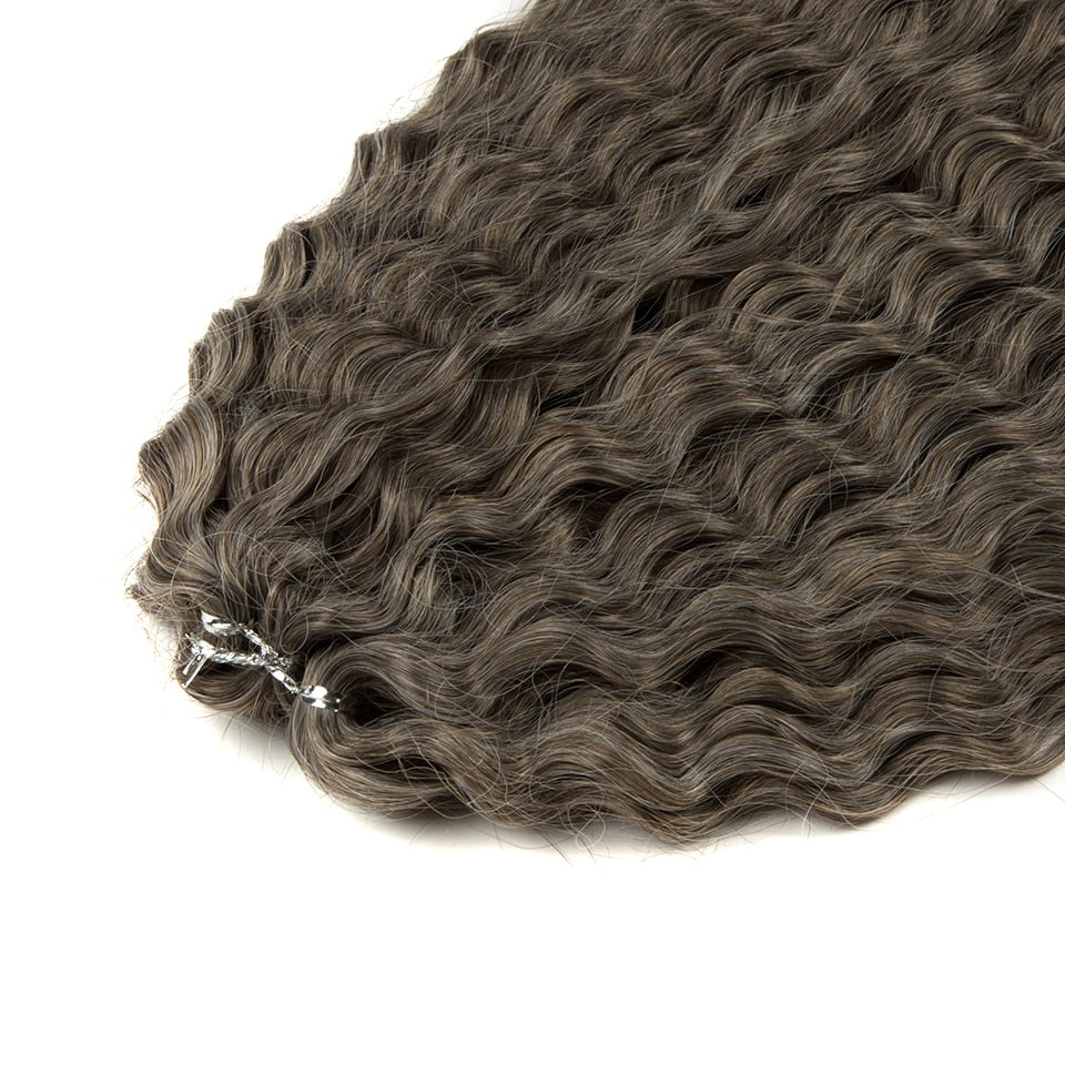 Synthetic Curly Hair 24 Inch Water Wave - Synthetic Braiding Hair(for