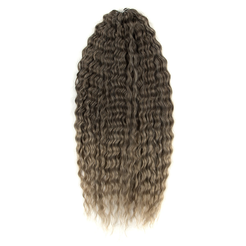 Synthetic Curly Hair 24 Inch Water Wave - Synthetic Braiding Hair(for