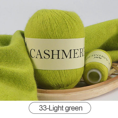 QJH 50+20g Cashmere Yarn Knitting Hand-knitted High-grade Worsted