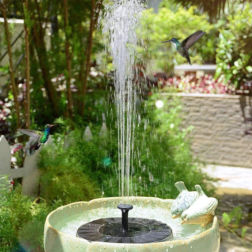 Waterfall Fountain Mini Solar Water Fountain Pool Pond Garden