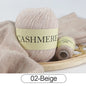 QJH 50+20g Cashmere Yarn Knitting Hand-knitted High-grade Worsted