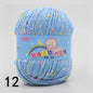 50g Colored Dot Silk Fancy Wool High Quality Baby Cotton Cashmere Yarn