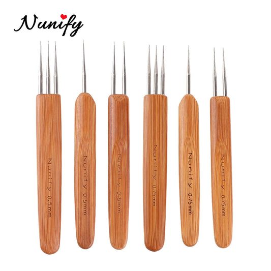 0.5Mm 0.75Mm Dreadlock Needle Crochet Hook For Dread Hair Dreadlocks