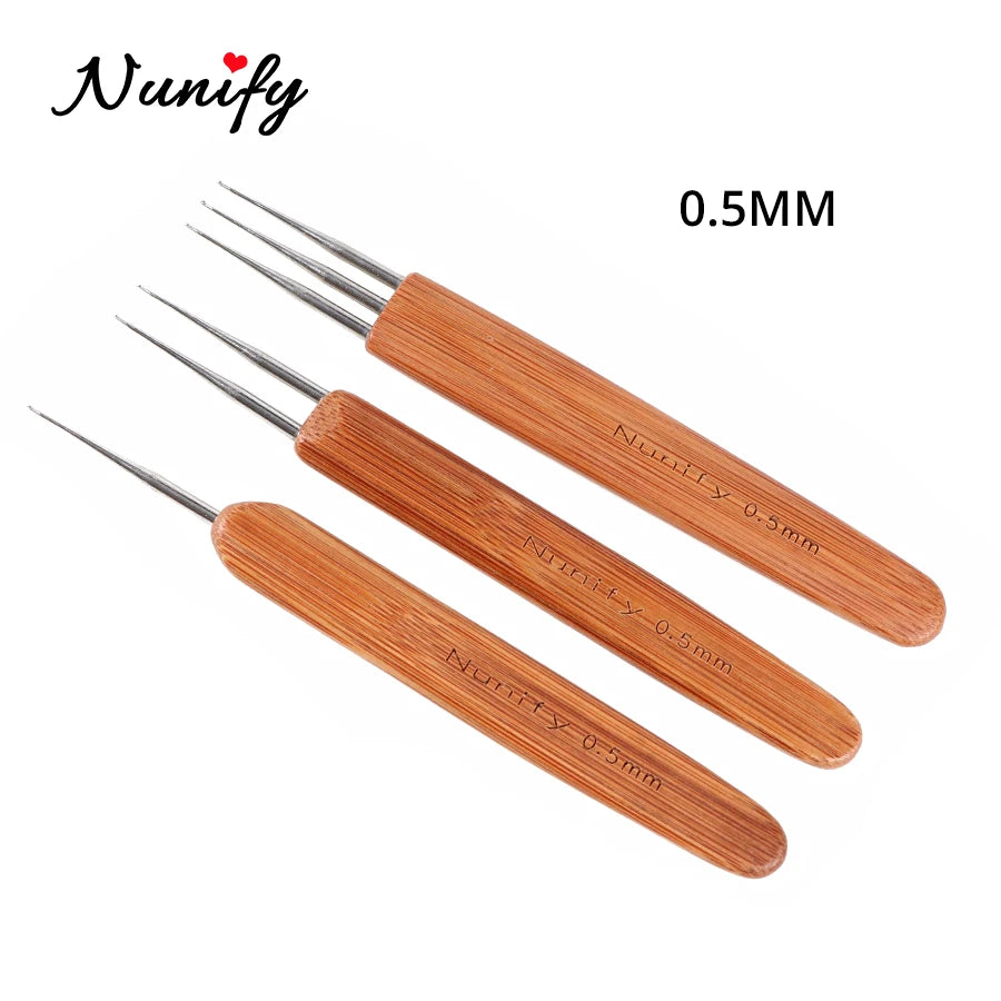 0.5Mm 0.75Mm Dreadlock Needle Crochet Hook For Dread Hair Dreadlocks