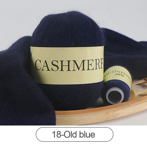 QJH 50+20g Cashmere Yarn Knitting Hand-knitted High-grade Worsted