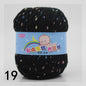 50g Colored Dot Silk Fancy Wool High Quality Baby Cotton Cashmere Yarn