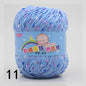 50g Colored Dot Silk Fancy Wool High Quality Baby Cotton Cashmere Yarn