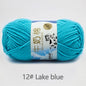 50Gram/Set Milk Cotton Yarn Crochet Line High-quality 5 Strand Milk
