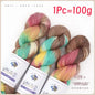 1Pc 100g/roll Merino Wool Yarn Handmade Dyed Wool Yarn Soft Sweater