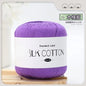 50g/PC Silk Lace Cotton Milk Crochet Yarn Baby Hand-Knitted Warm Soft