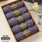 500g Alpaca Wool 245 Chunky Knitting Yarn Multi-Color Autumn and