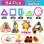 Magnets Toys for Kids Big Size Plus Magnetic Blocks for Children