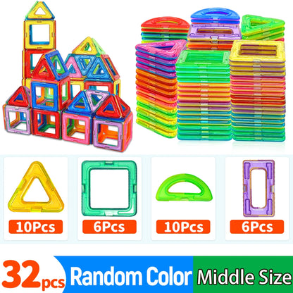 Magnetic Building Blocks DIY Magnets Toys medium size STEM Toys