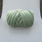 1KG 1000G Super Velvet Chunky Yarn Thick Bulky Giant Thread White Bag