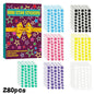 40pcs pieces of multi-color star acne patches, facial acne patches