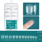 Nailpop Soft Gel Tips for Nails Acrylic Material Medium Almond/Coffin