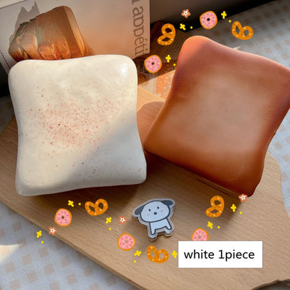 Squishy Simulated Toast Bread Squeeze Toy Slow Rising Stress Relief