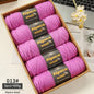 500g Alpaca Wool 245 Chunky Knitting Yarn Multi-Color Autumn and
