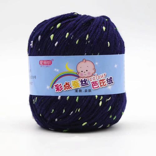High Quality Worsted Wool Thread Colorful Eco-dyed Needlework Baby
