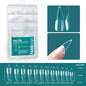 Nailpop Soft Gel Tips for Nails Acrylic Material Medium Almond/Coffin