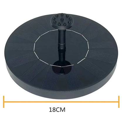Waterfall Fountain Mini Solar Water Fountain Pool Pond Garden