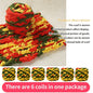 6 Thread Balls+1 Teddy Bear Jewelry Handmade Gift Woven Scarf Thread