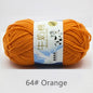 50Gram/Set Milk Cotton Yarn Crochet Line High-quality 5 Strand Milk