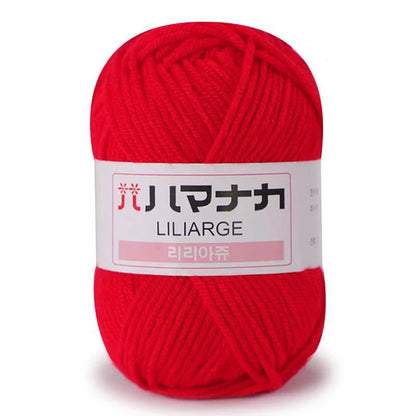 25g Soft Milk Cotton Knitting Yarn Anti-Pilling High Quality Knitting