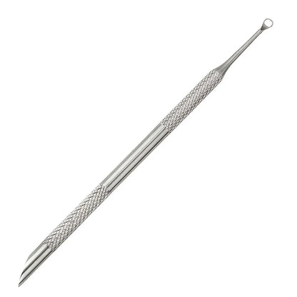 Double-Headed Stainless Steel Cuticle Remover Nail Pusher Exfoliation