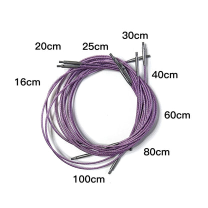 Interchangeable Crochet Needles Rope Circular Knitting Needles