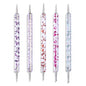 5/20Pcs Nail Art Brush Design Tip Painting Drawing Carving Dotting Pen