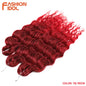 Anna Hair Synthetic Loose Deep Wave Braiding Hair Extensions 24 Inch