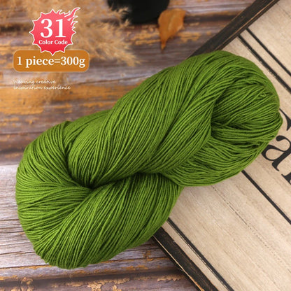 300g Alpaca Wool Yarn in Multiple Optional Colors, Used for Knitting