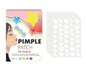 40pcs pieces of multi-color star acne patches, facial acne patches