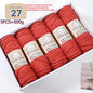 500g 1 Large Bag of Alpaca Wool Chunky Knitting Yarn, Handmade