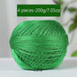 1PC Premium Mercerized Silk Lace Yarn Bundle-Soft, Durable, Vibrant