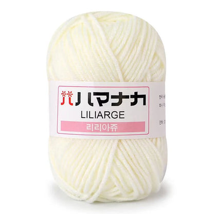 25g Soft Milk Cotton Knitting Yarn Anti-Pilling High Quality Knitting