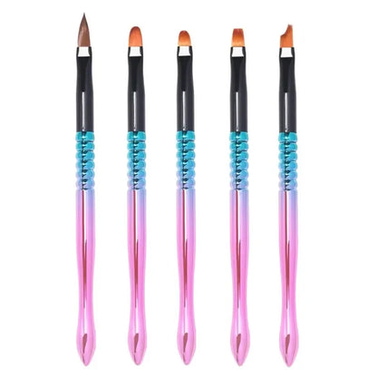 5/20Pcs Nail Art Brush Design Tip Painting Drawing Carving Dotting Pen