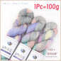 1Pc 100g/roll Merino Wool Yarn Handmade Dyed Wool Yarn Soft Sweater