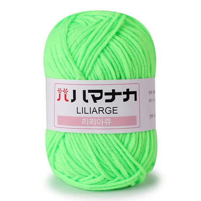 25g Soft Milk Cotton Knitting Yarn Anti-Pilling High Quality Knitting