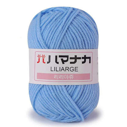 25g Soft Milk Cotton Knitting Yarn Anti-Pilling High Quality Knitting