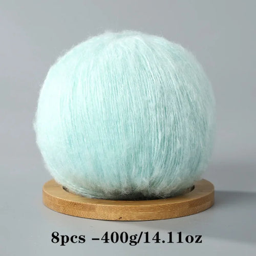 8pcs 400g Mohair Yarn For Crocheting And Knitting DIY Pet Toys  DIY