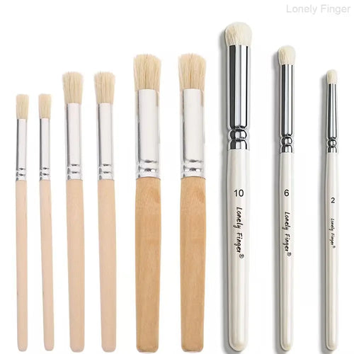 Miniature Paint Brushes Drybrush Set, Detail Paint Brushes for