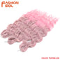 Anna Hair Synthetic Loose Deep Wave Braiding Hair Extensions 24 Inch